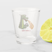 Garlic Dragon Shot Glas (Achterkant)