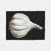 Garlic Lazy Easy Funny Matching Halloween Costume Fleece Deken (Voorkant (Horizontaal))