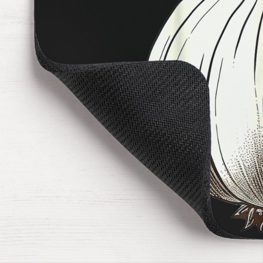 Garlic Lazy Easy Funny Matching Halloween Costume Muismat (Hoek)