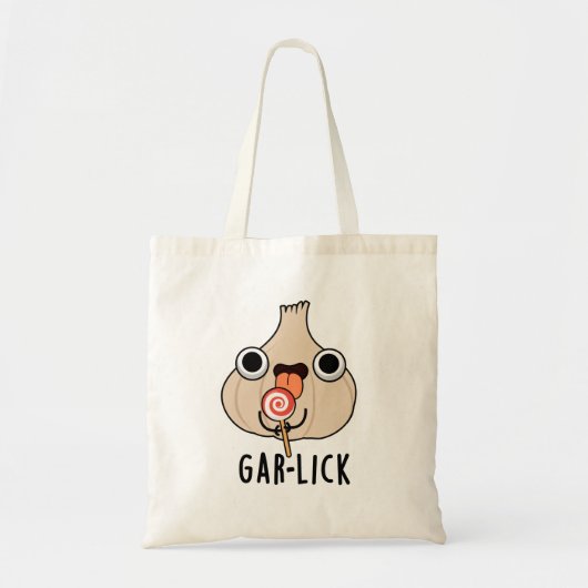 Garlick Funny Garlic Herb Pun Tote Bag (Voorkant)