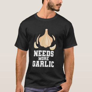Garlicoloog Grappig Koken Knoflook Kruidnagels Nod T-shirt