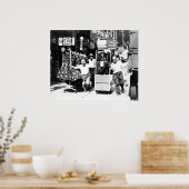 Garment District 1950, New York City Poster (Keuken)