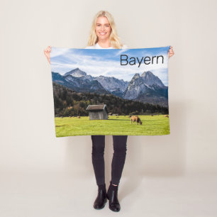 Garmisch Partenkirchen Alps Beieren Duitsland Fleece Deken