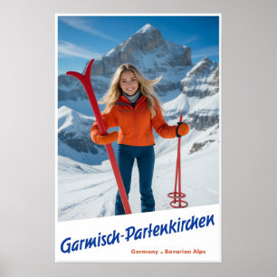 Garmisch Partenkirchen Duitsland Poster