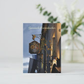 Garmisch-Partenkirchen la carte postale de nuit (Debout devant)