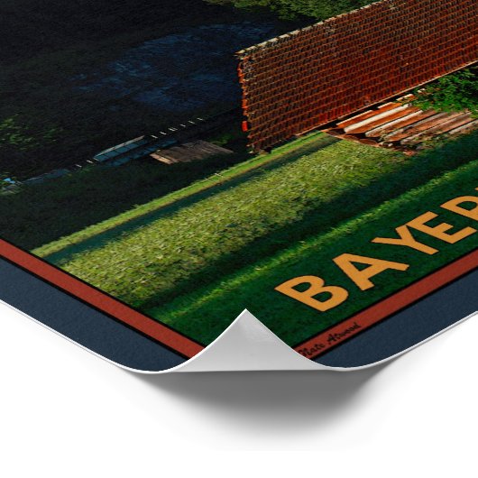 Garmisch - The Alpspitze Poster (Hoek)