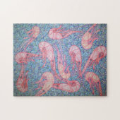 "Garnaal" 11x14 puzzel (Horizontaal)