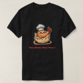 Garnaal Dumpling – Bao Chicka Wow! T-shirt (Design voorkant)