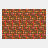 Garnaal Long Antennae Pattern Inpakpapier Vel (Voorkant)