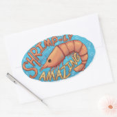 Garnaal Sticker (Envelop)