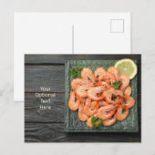 Garnalen Briefkaart (Voorkant / Achterkant)