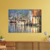 Garnalen. Canvas Afdruk (Insitu (Woonkamer))