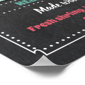 Garnalen en grits poster (Hoek)