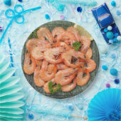 Garnalen Papieren Bordje (Feest)