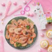 Garnalen Papieren Bordje (Feest)