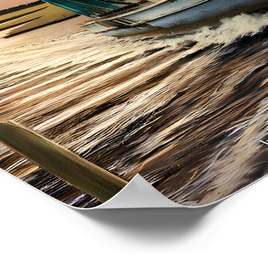 Garnalen Poster (Hoek)