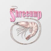 Garnalen Raamsticker (Vel)