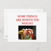 garnalencocktail briefkaart (Voorkant / Achterkant)