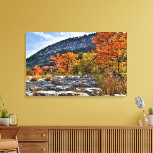 Garner State Park Canvas Afdruk (Insitu (Woonkamer))
