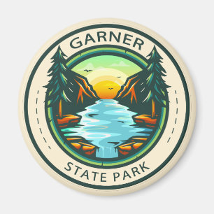 Garner State Park Texas Badge Magneet