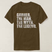 GarnerGarner Achternaam Garner S T-shirt (Design voorkant)