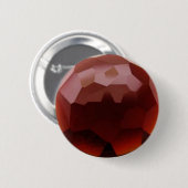 Garnet 01, januari, Birthstone Ronde Button 5,7 Cm (Voorkant /achterkant)