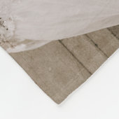 Garnet 2nd Wedding Jubileum Fleece Deken (Hoek)