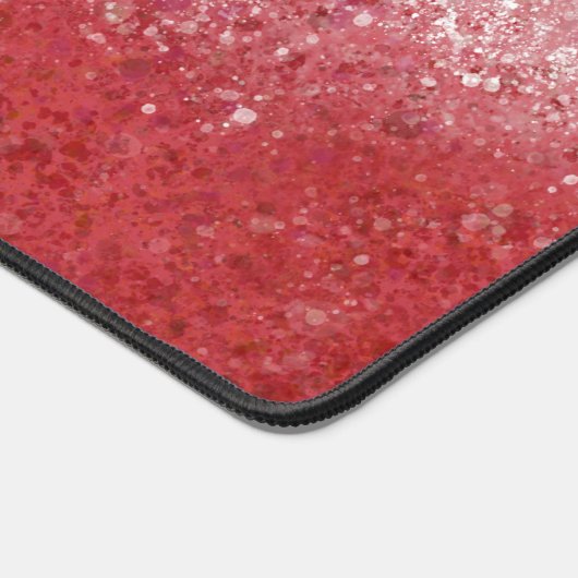 Garnet Abstrait Art Desk Mat (Coin)