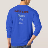 Garnet Birthstone - Janvier T-Shirt (Dos)