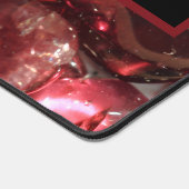 Garnet Birthstone Monogram Personalized Name (Coin)