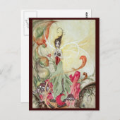 Garnet Faery Briefkaart (Voorkant / Achterkant)