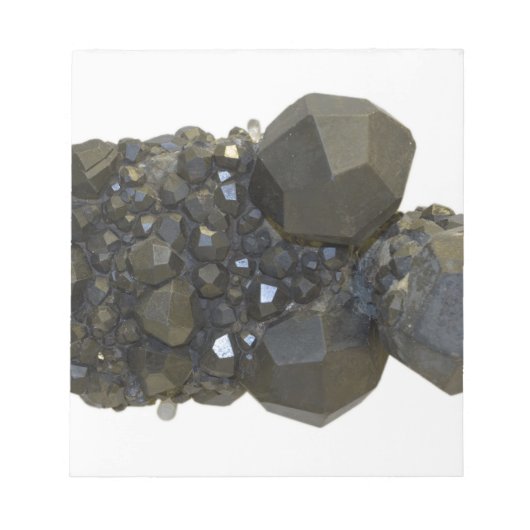 Garnet in natuurlijke vorm notitieblok (Voorkant)