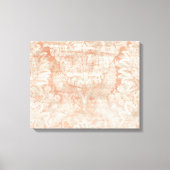 Garnet Weft Canvas Afdruk (Voorkant)