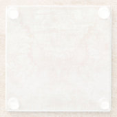 Garnet Weft Glazen Onderzetter (Achterkant)