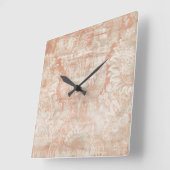 Garnet Weft Vierkante Klok (Hoek)