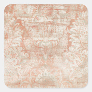 Garnet Weft Vierkante Sticker