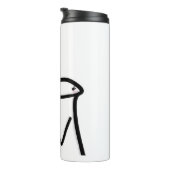 Garrafa estampa fofa thermosbeker (Geroteerd rechts)