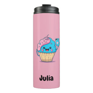Garrafa Personalizada cupcake (Julia) Thermosbeker