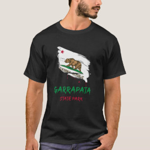 Garrapata State Park Californië Spatvlag Vaca T-shirt