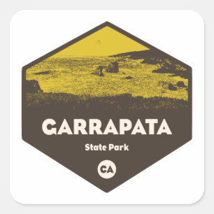 Garrapata State Park Californië Vierkante Sticker