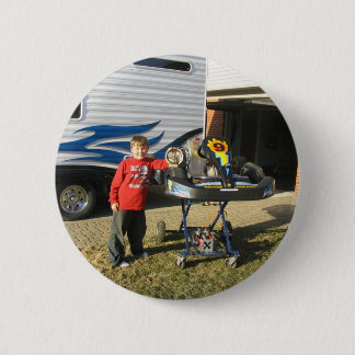 Garrett 1st-trofeeknop ronde button 5,7 cm