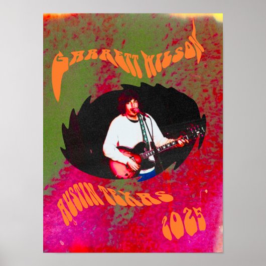 Garrett Wilson Austin 2025 Poster (Voorkant)