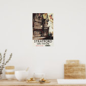 Garrick Inn en Harvard House Rail Poster (Keuken)