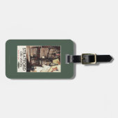 Garrick Inn en Harvard House Rail Poster Bagagelabel (Voorkant horizontaal)