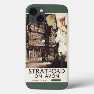 Garrick Inn en Harvard House Rail Poster iPhone 13 Hoesje