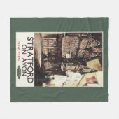 Garrick Inn en Harvard House Rail Poster Fleece Deken (Voorkant (Horizontaal))