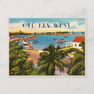 Garrison Bocht  Oude Sleutel West Florida Briefkaart