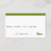 garten flora visitekaartje (Achterkant)