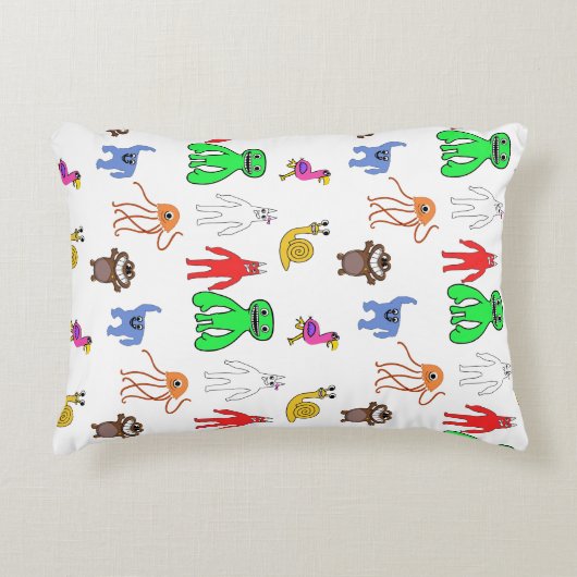 Garten Tekens Anime Accent Kussen (Voorkant)