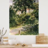 Gartenweg dans Rueil Edouard Manet Poster (Cuisine)